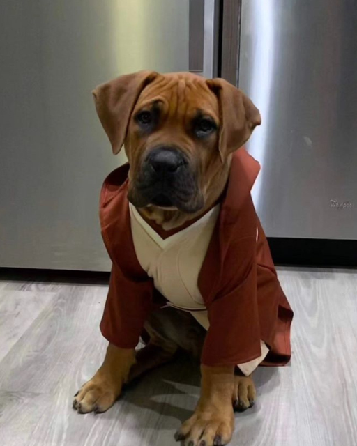 dog in obi wan kenobi costume